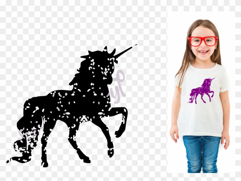Svg Unicorn Silhouette - Silhouette Unicorn Clipart - Png Download