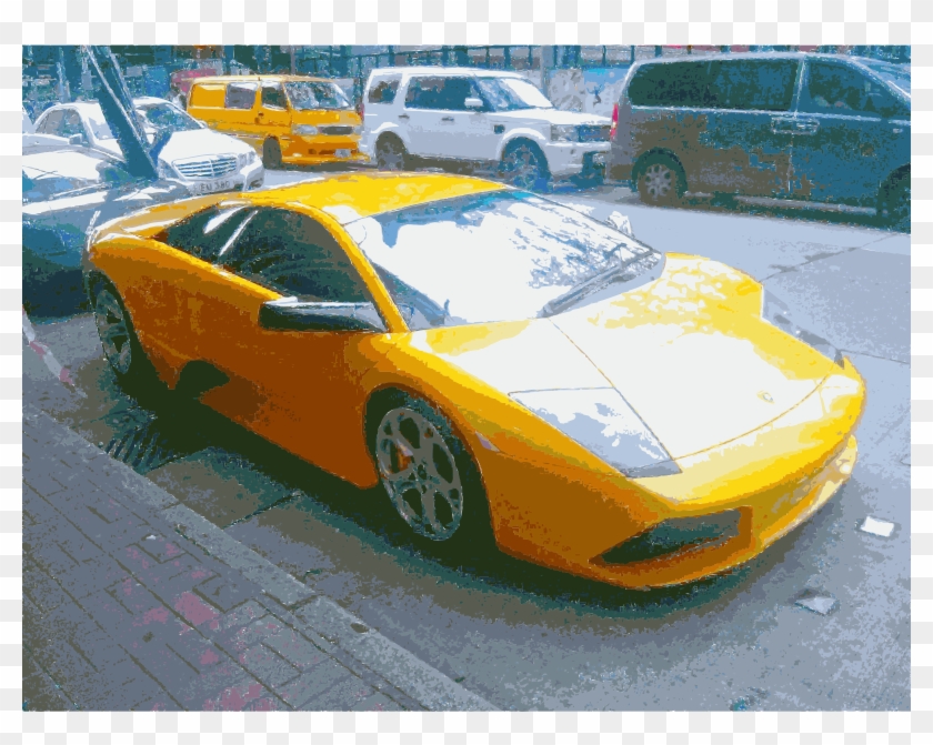 Lambo Transparent Cut Out - Lamborghini Clipart