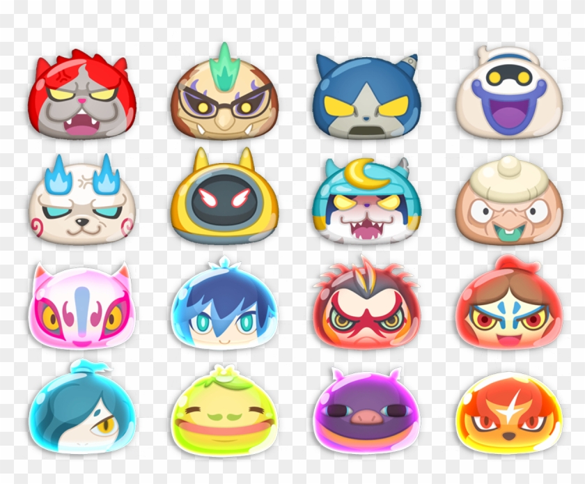 #yokaiwatchwibwob Busters Big Boss And Awoken Yo-kai Clipart