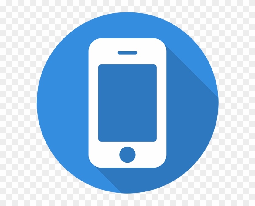 Work From Your Smartphone Or - Infographic Phone Icon Clipart