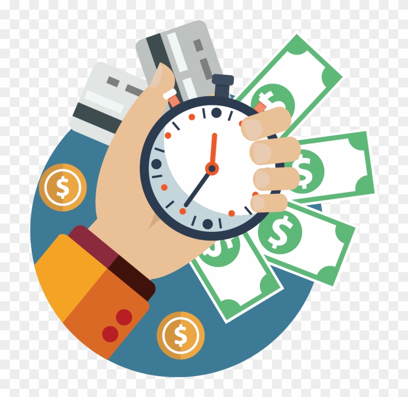 Save Time And Money With Forkspot You Save Time By - Payday Loan Banners Clipart