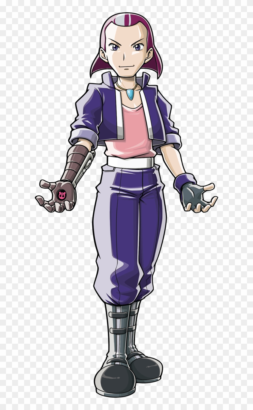 Pokemon Ranger Guardian Signs Purple Eyes Clipart