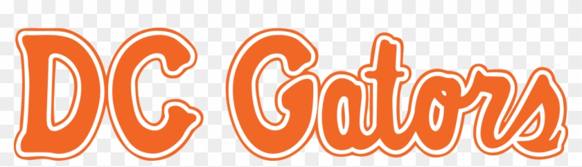 Dc Gator Club - Gators Font Clipart