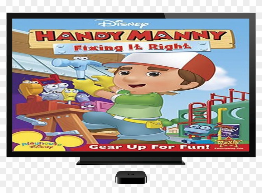 Here, Thundercats 9 First, Handy Manny, Jake, Phone - Handy Manny Fixing It Right Dvd Clipart #3102487
