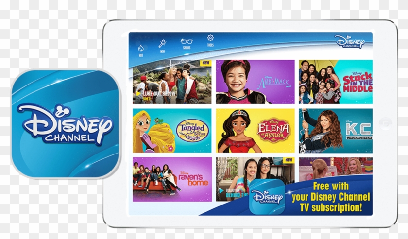 Download The Disney Channel App - Disney Channel App Clipart #3102918