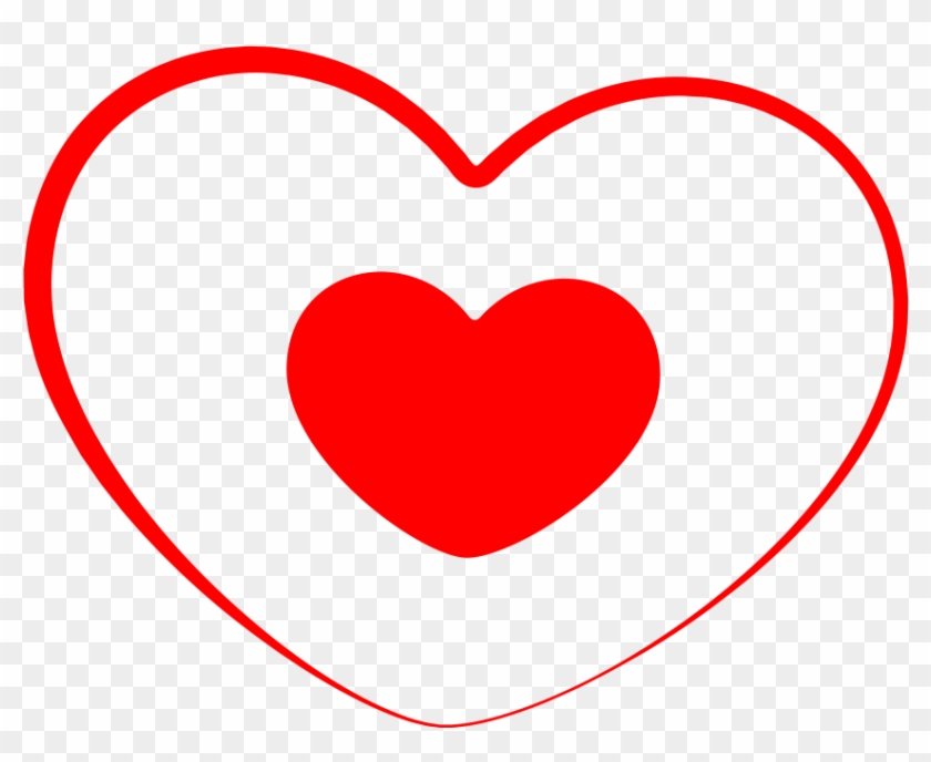 Com/png/outline Heart Png - Heart Clipart #3103125