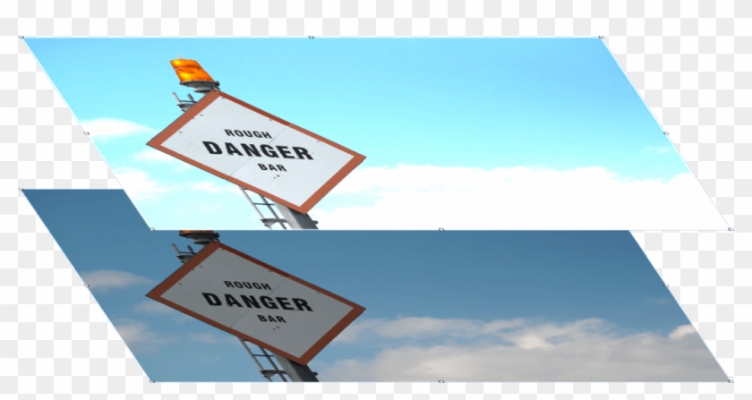 Two Images Stacked On Top Of Each Other - Sign Clipart #3103378