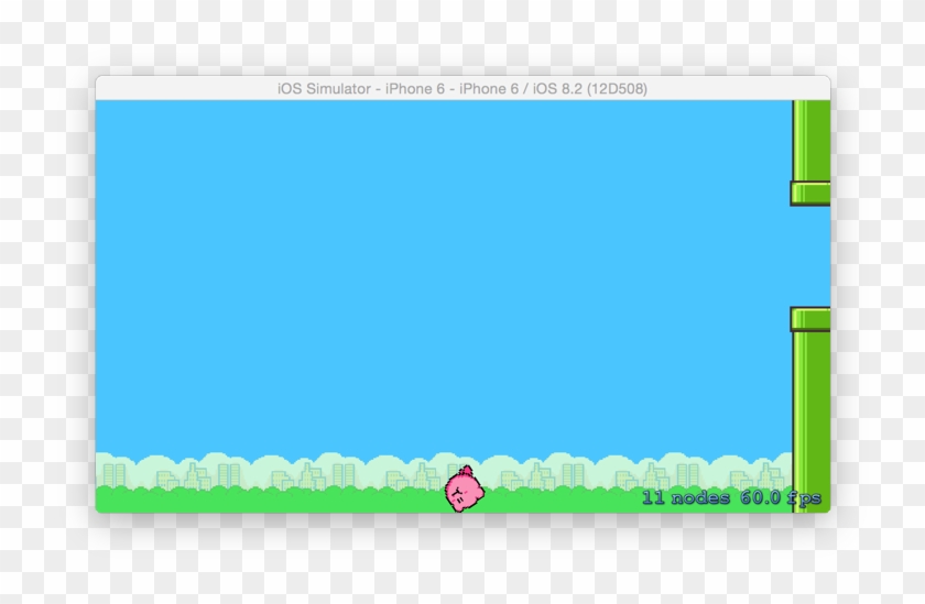 Flappy Bird Sprite Kit - Kirby Ground Clipart