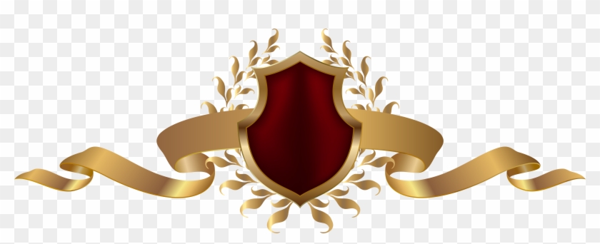 Badge With Banner Deco Png Image Gallery - Portable Network Graphics Clipart #3103977