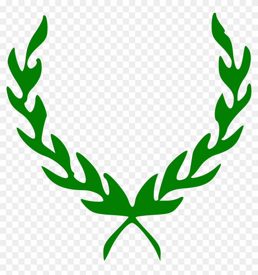 Laurel Wreath Rome Cesar Leaf Png Image - Circle Leaf Logo Png Clipart