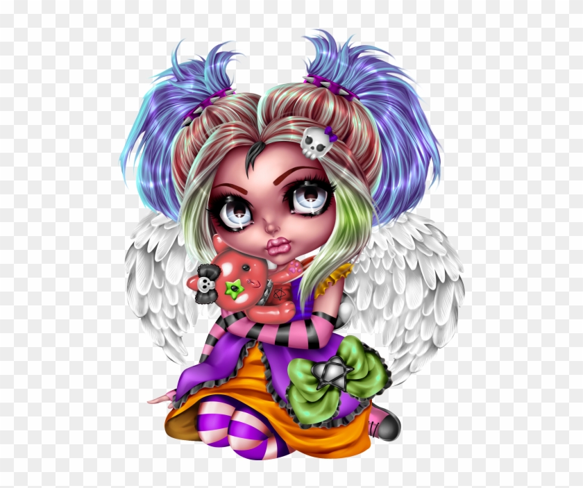 Wingsgothldtbdnscraps5 - Cartoon Clipart #3104288