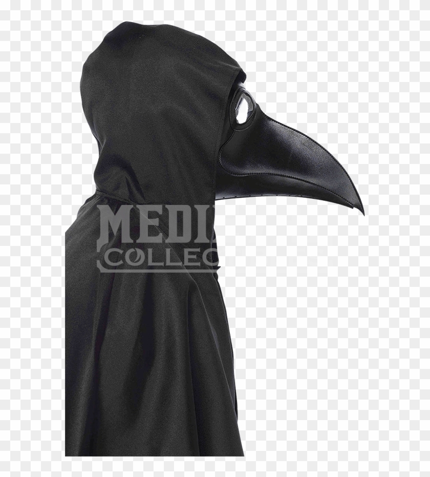 Faux Leather Plague Doctor Mask - Hornbill Clipart
