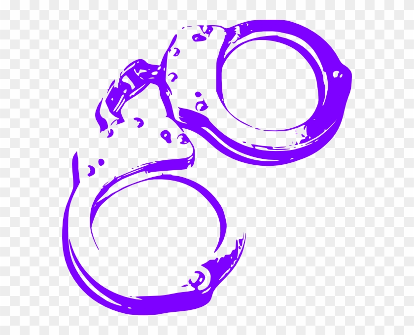 Handcuff Clipart Animated - Transparent Crime Clipart - Png Download #3104646