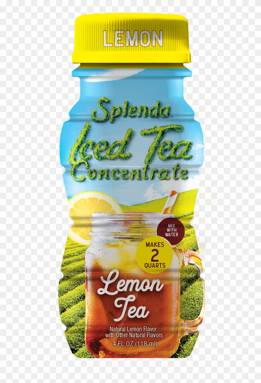 Splenda® Lemon Iced Tea Concentrate - Plastic Bottle Clipart