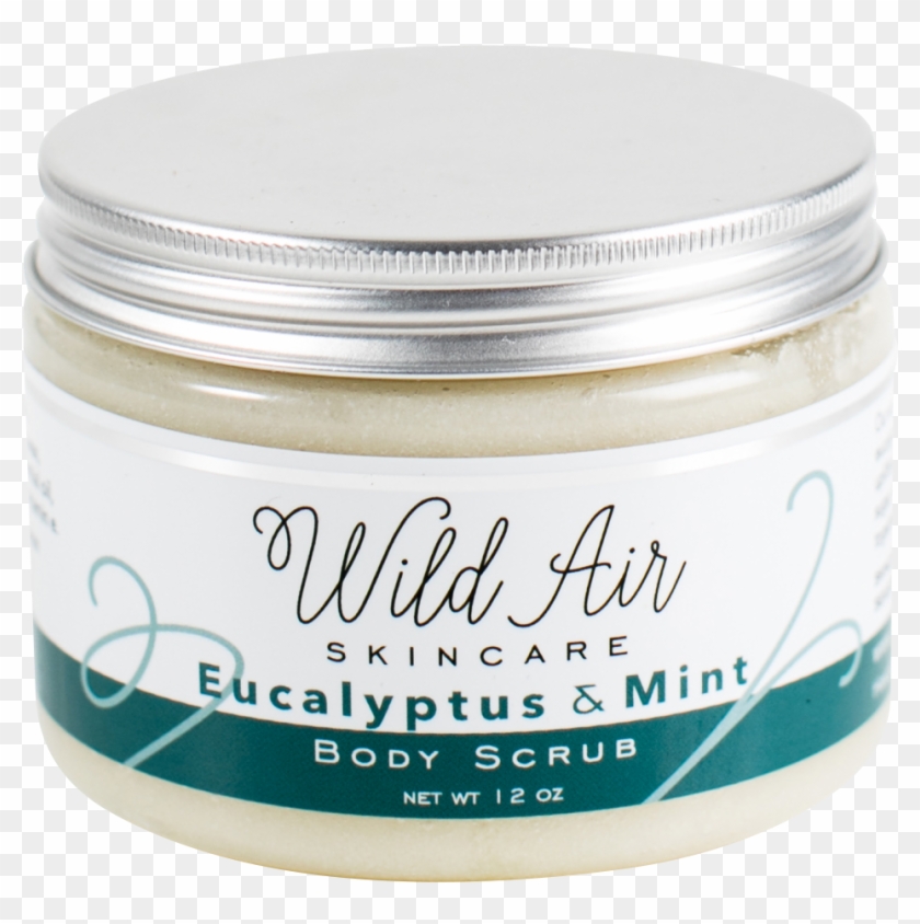 Wild Air Eucalyptus And Mint Body Scrub - Cosmetics Clipart #3105021