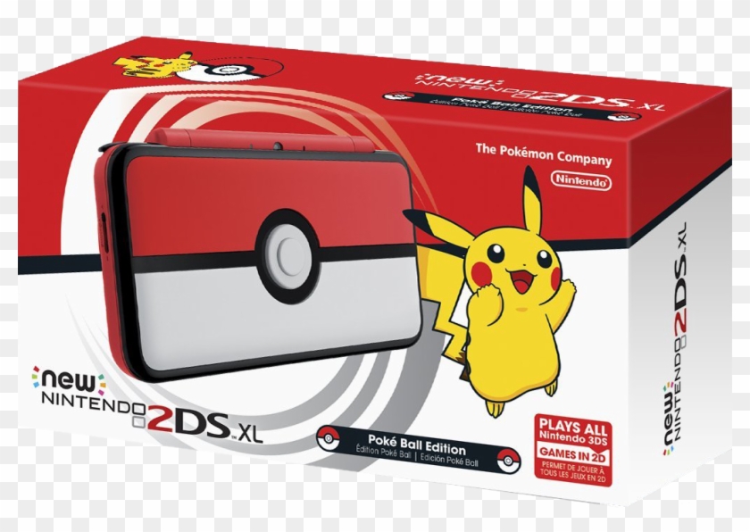 Nintendo New Ds Xl - Nintendo 2ds Xl Pokemon Clipart