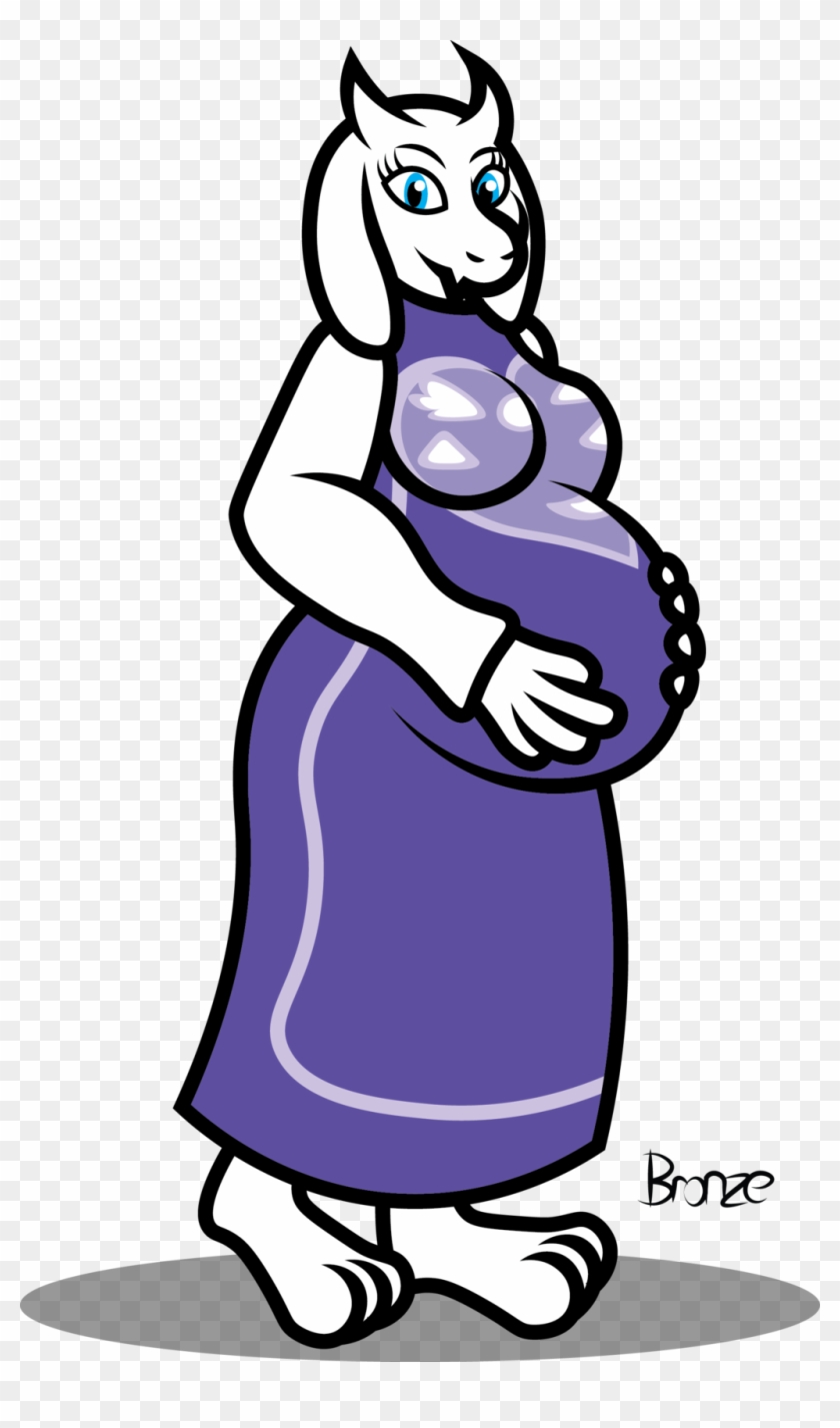 Undertale Toriel Pregnant , Png Download - Undertale Toriel Pregnant Belly Clipart #3105444