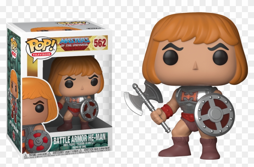Pop Figure Masters Of The Universe He Man Battle Damaged Clipart #3105565
