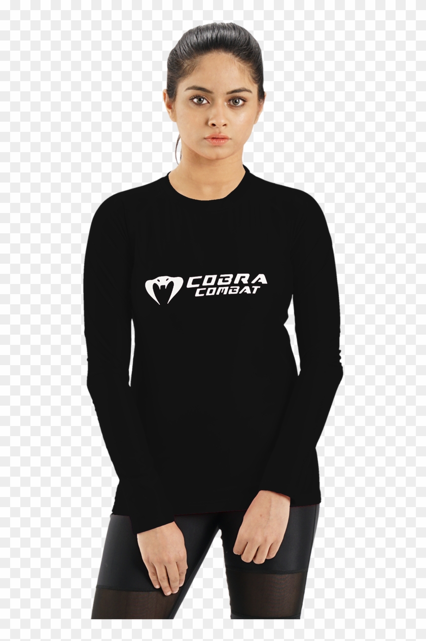 Cobra Combat Women Black Widow First Generation Long - Long-sleeved T-shirt Clipart