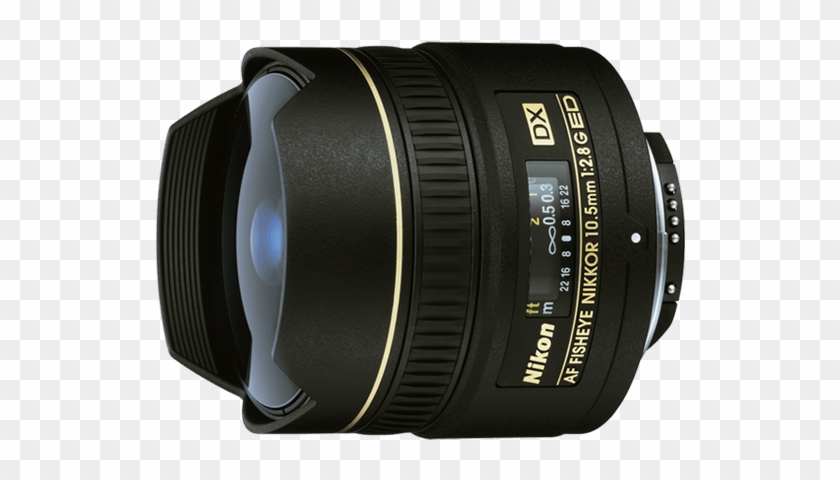 Af - Nikon Fisheye Lens Clipart #3106084