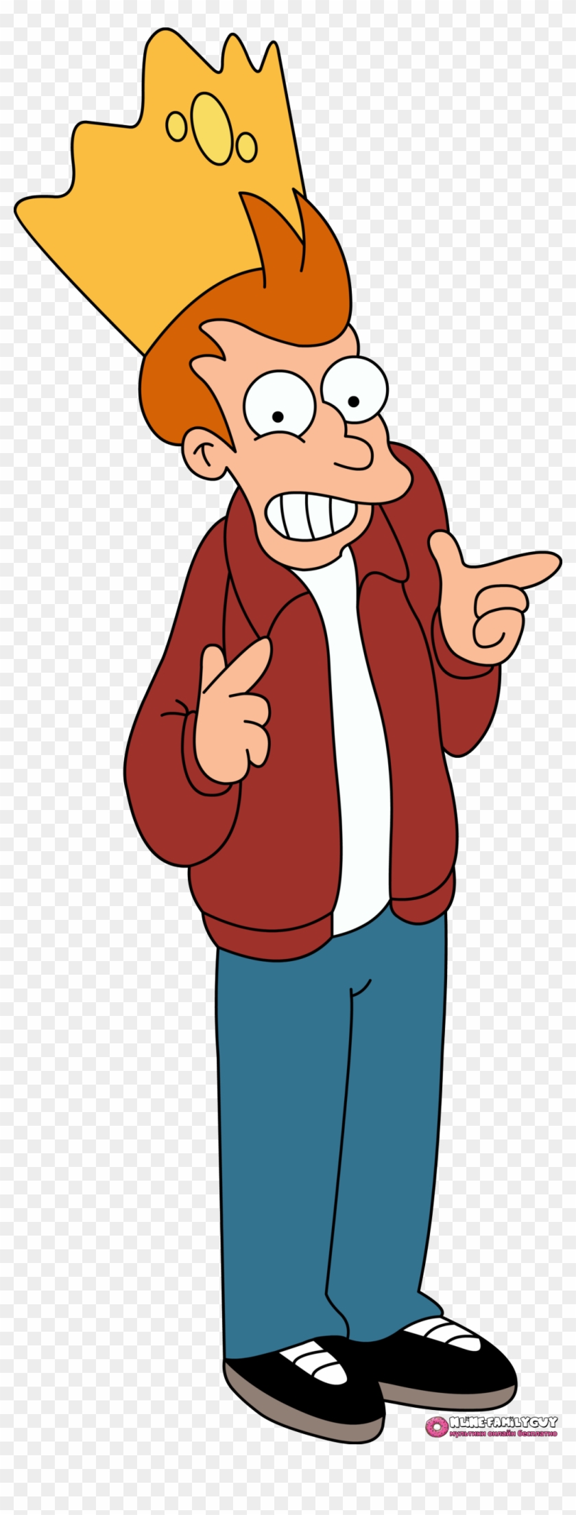 Futurama Clipart Science Fiction - Futurama Fry Png Transparent Png