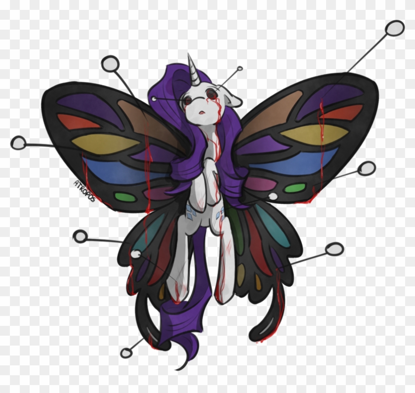 Atropos, Blood, Butterfly Wings, Death, Gore, Grimdark, - Fairy Clipart