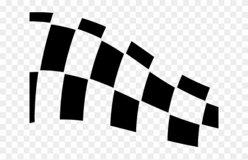 Racing Clipart Checked Flag - Racing Checkered Flag Png Transparent Png