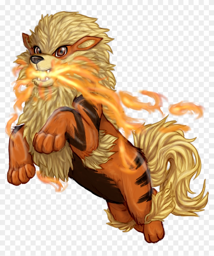 How Would You Name An Arcanine - Cartoon Clipart #3106948