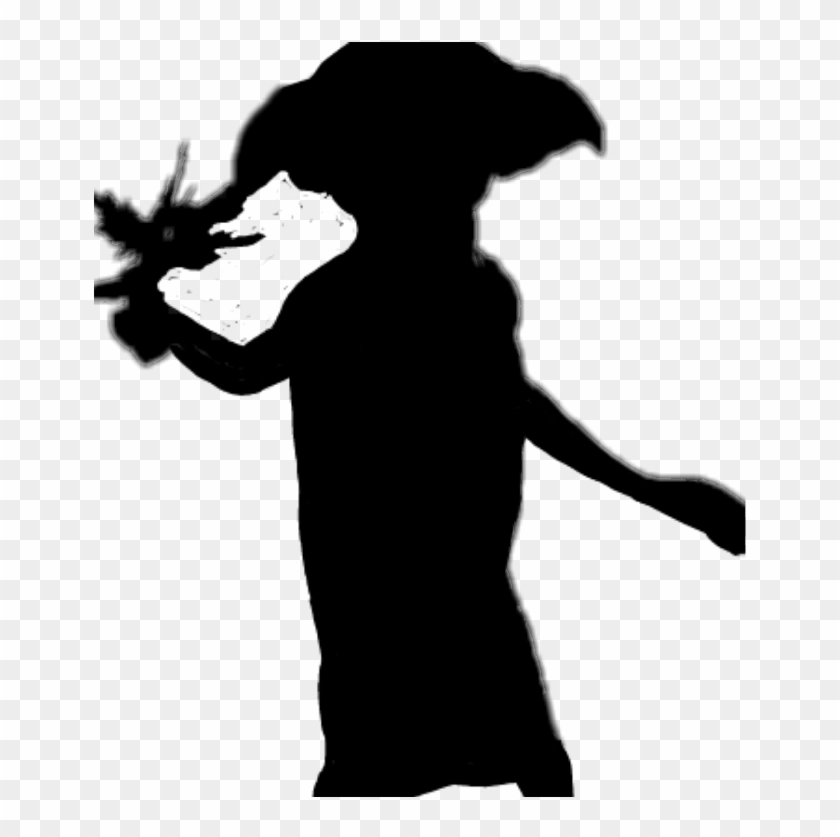 Dobby Sticker - Silhouette Clipart