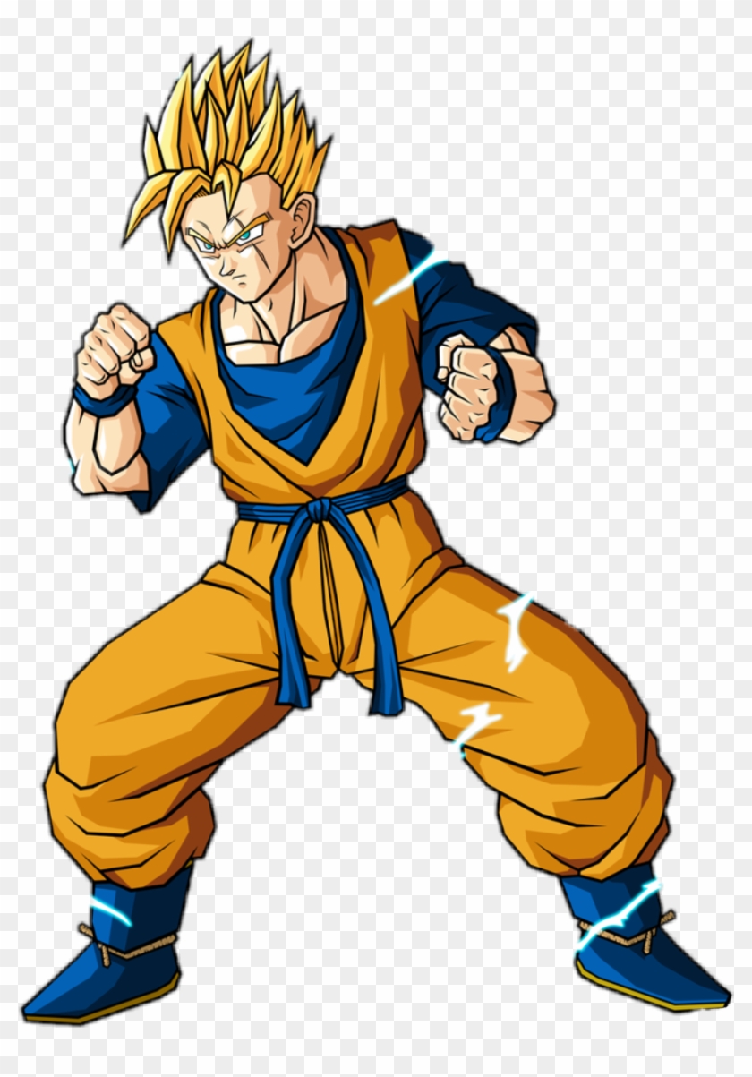 #gohan Del Futuro Ssj - Goku Ssj Hibrido Clipart #3107789