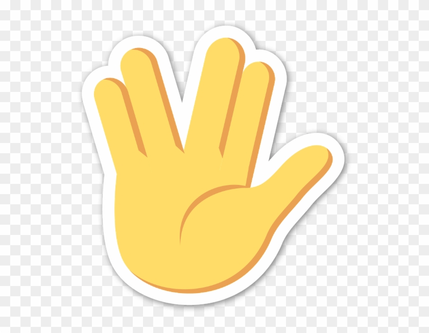 Spock Sticker - Illustration Clipart #3107844