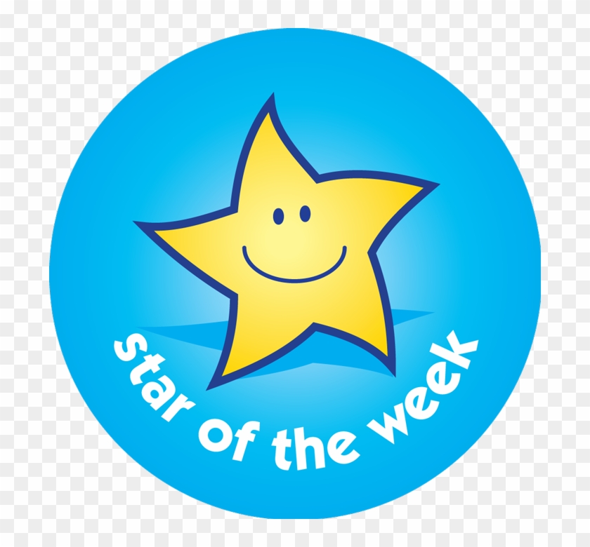 Star Stickers Silver, Glittery & Gold Stickers - Star Of The Week Stars Clipart #3108107