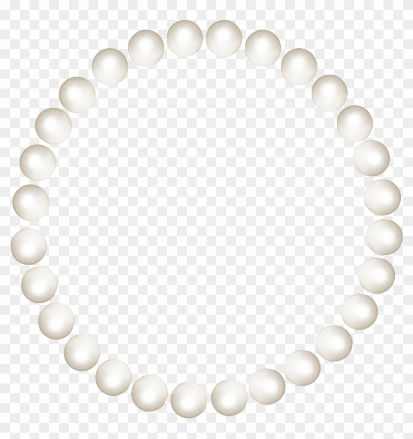 Picture Frame Necklace Clip Art - Graff Diamond And Pearl Jewelry - Png Download #3108440