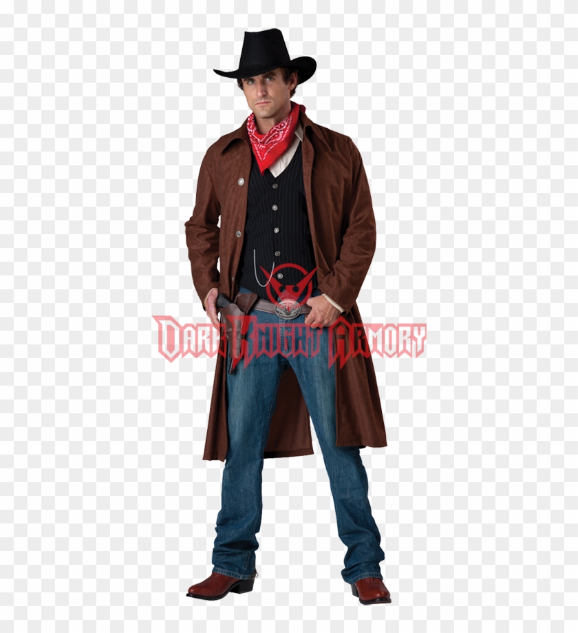 Image Cowboy Transparent Gunslinger - Adult Gunslinger Costume Clipart #3108638