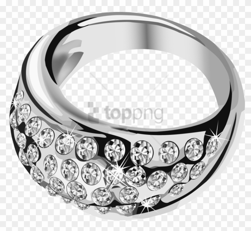 Diamond Rings Transparent Background Clipart