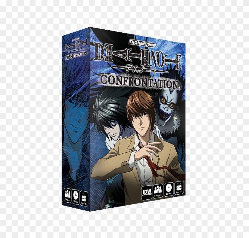 Idw Games Are Also Making Death Note - Death Note Confrontation Game Clipart #3109284