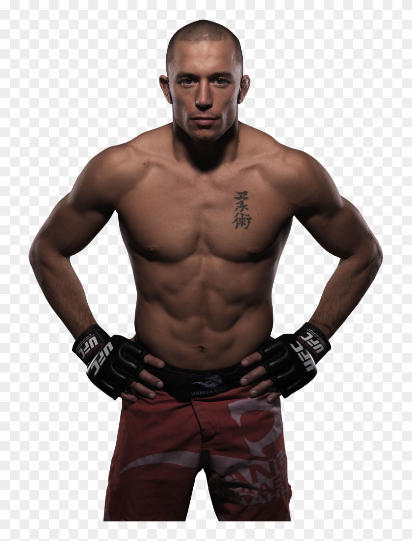 Image Detail For -gsp Remains King Of The Ufc Welterweights - George St Pierre Transparent Clipart #3109945