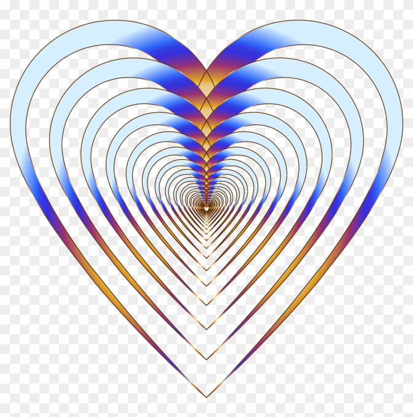 This Free Icons Png Design Of Chromatic Love 11 No - Heart Clipart