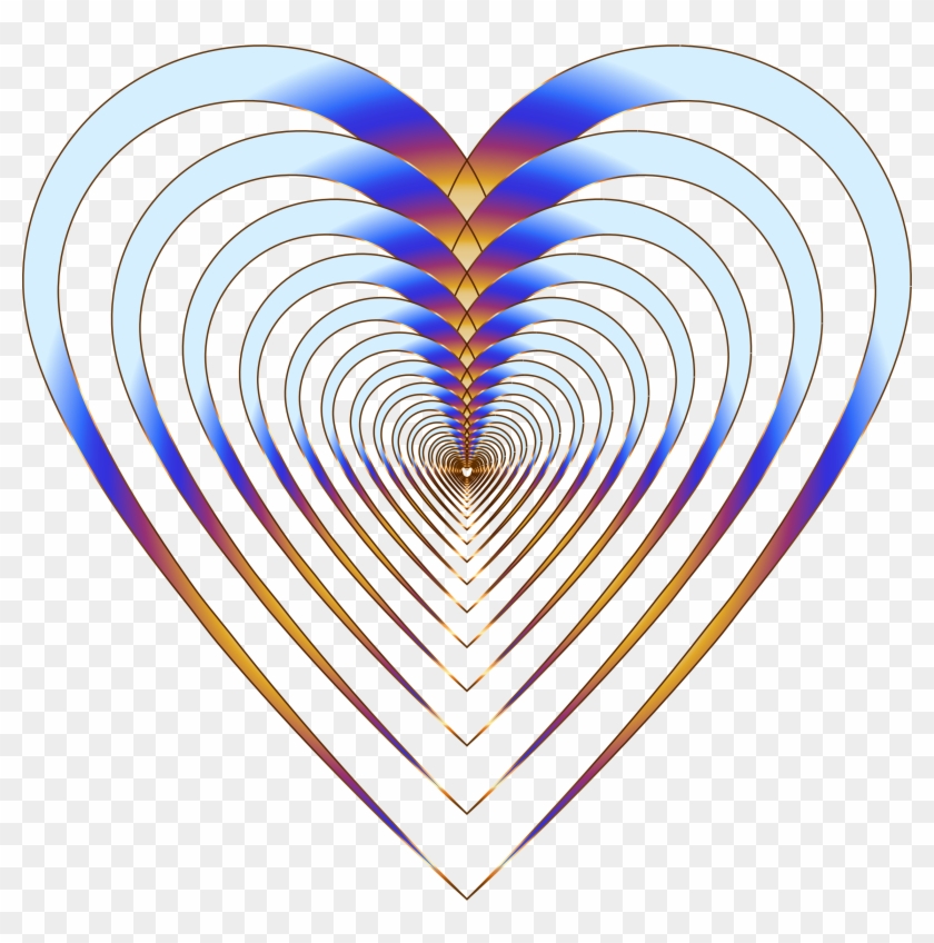 This Free Icons Png Design Of Chromatic Love 11 No - Heart Clipart #3110101