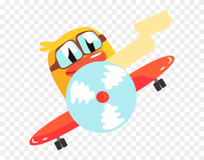 Duckmoji Duckling Emojis & Stickers For Pet Owners - Airplane Clipart
