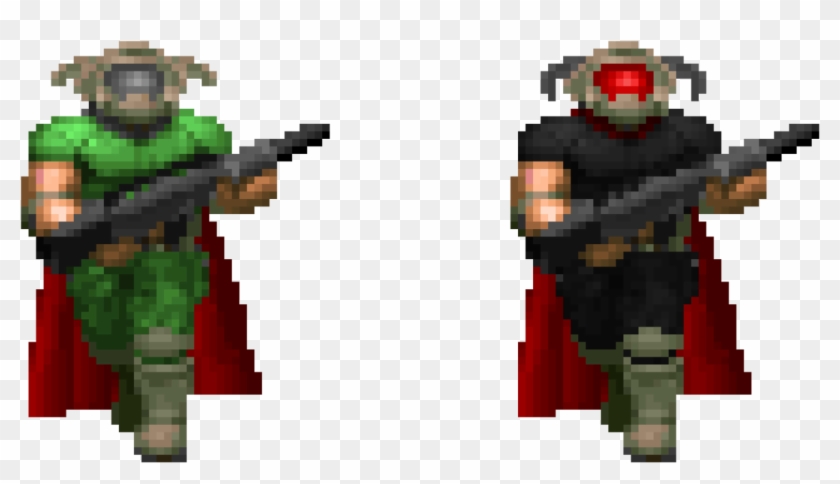 Doom Concept Evil Marines Revised By Mryayayify - Brutal Doom Evil Marine Clipart