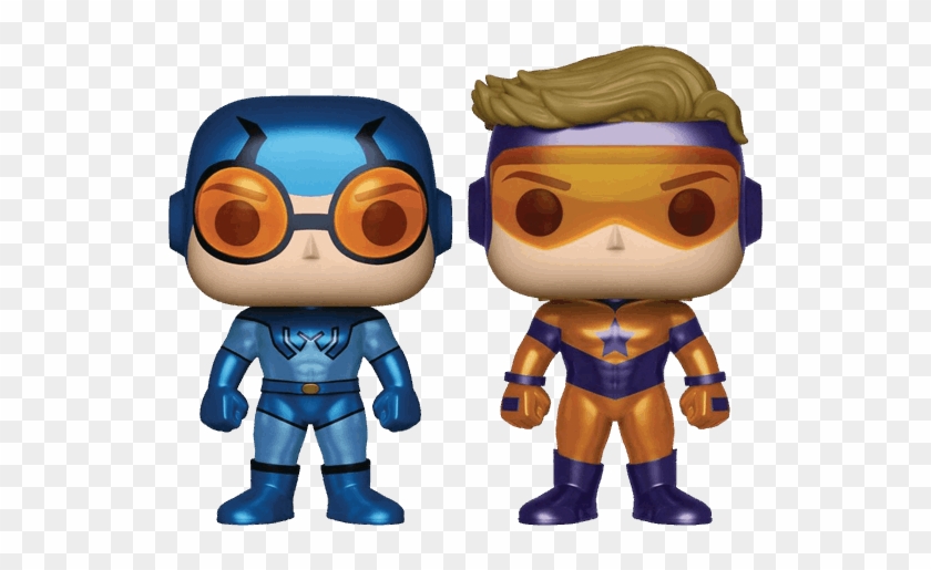 Pop Vinyls - Funko Pop Blue Beetle Booster Gold Clipart #3110950