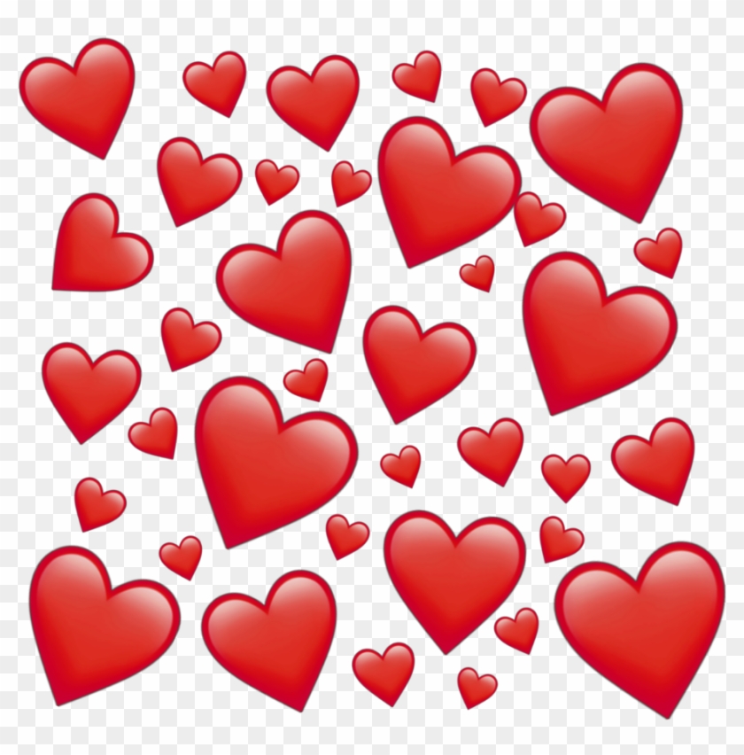 Emoji Emojis Tumblr Instagram Insta Aesthetic Mood - Effect Hearts Clipart