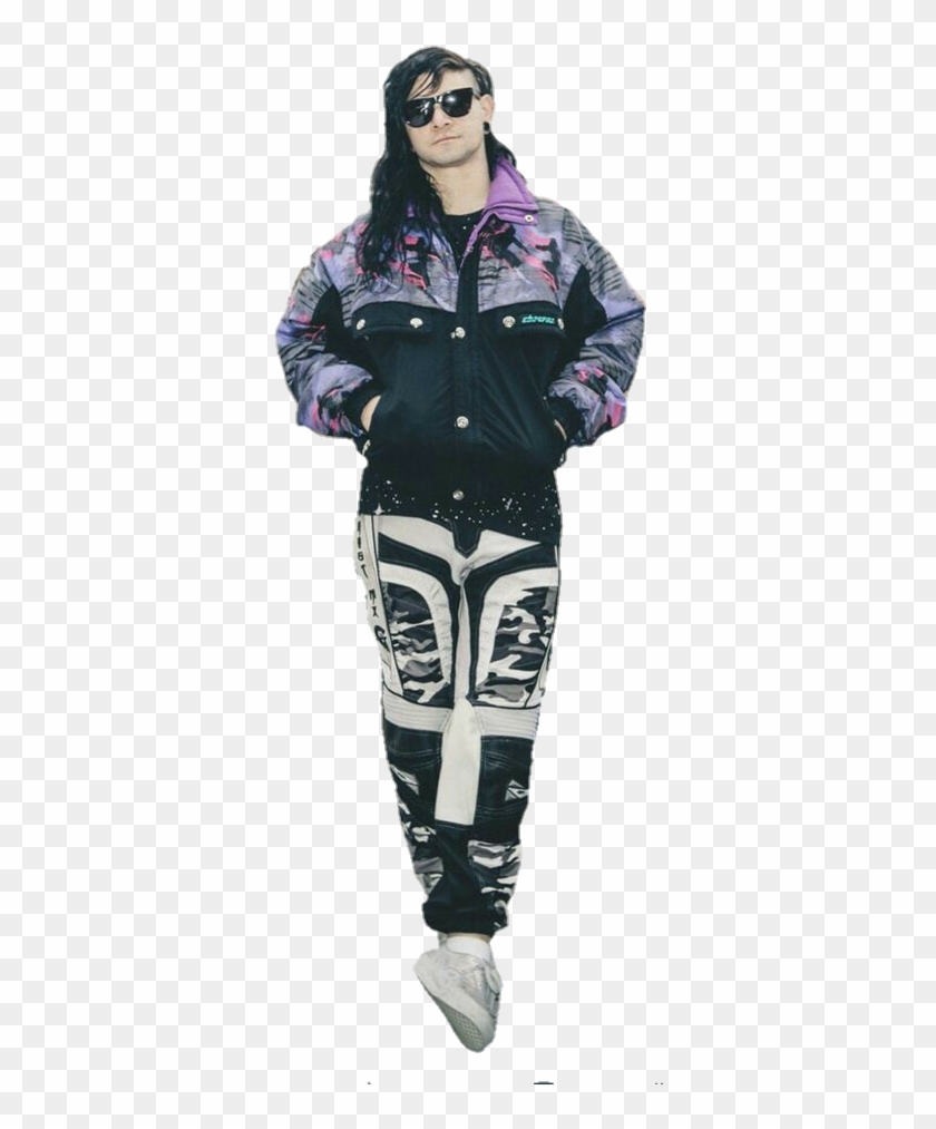 Skrillex Sticker - Girl Clipart