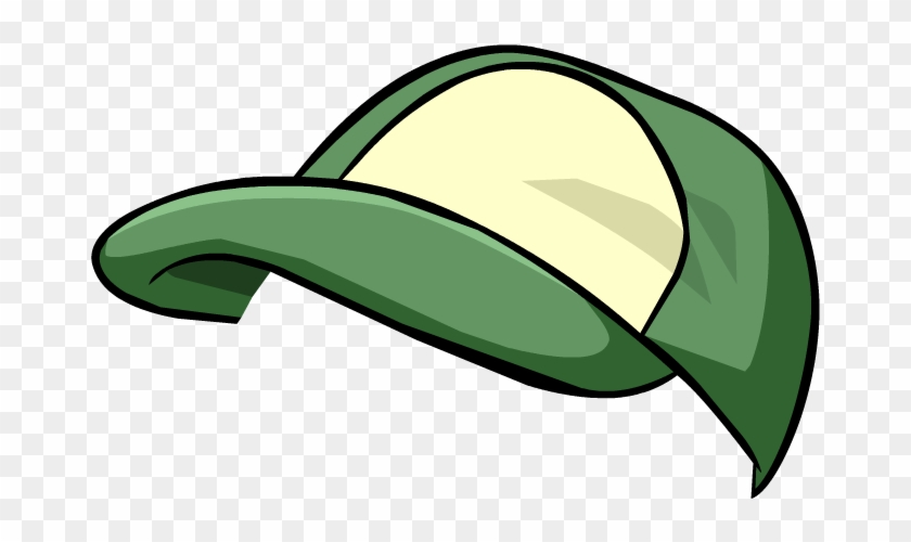 Green Cap Png - Club Penguin Green Cap Clipart