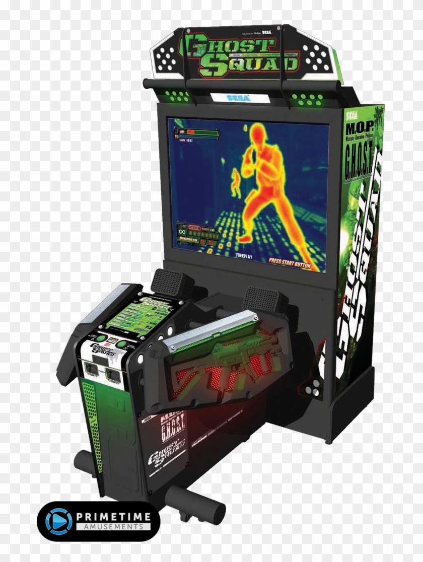 Ghost Squad Arcade Shooter Sega - Sega Arcade Shooting Games Clipart
