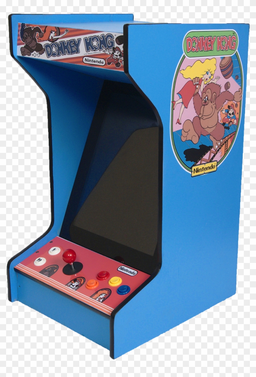 Kong Upright Bartop/tabletop Arcade Machine With 412 - Donkey Kong Arcade Clipart