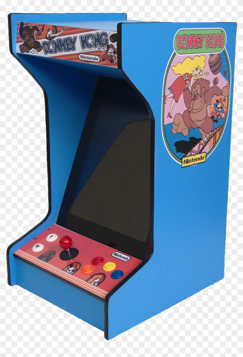 Kong Upright Bartop/tabletop Arcade Machine With 412 - Donkey Kong Arcade Clipart #3112598