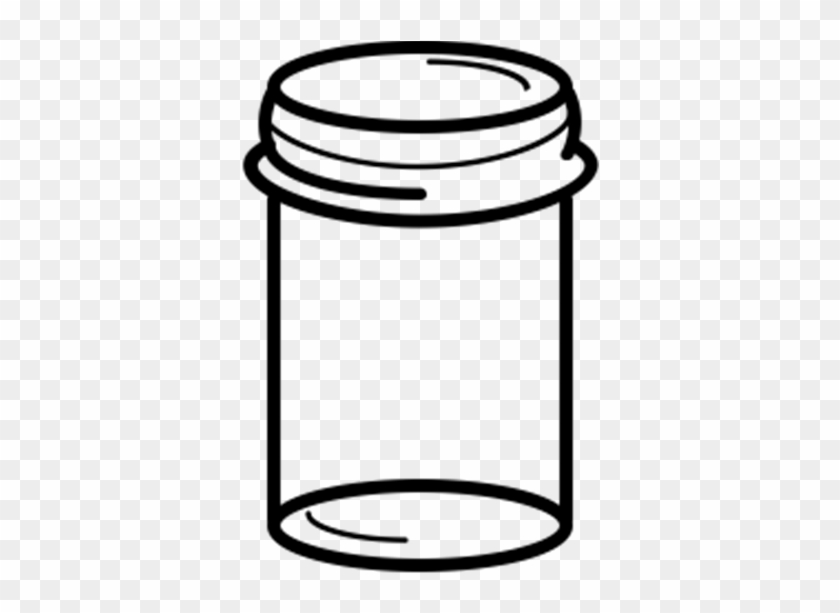 Glass Jar - Illustration Clipart