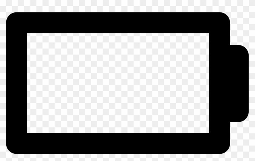 Empty Battery Symbol Comments - Tablet Icon Png Clipart